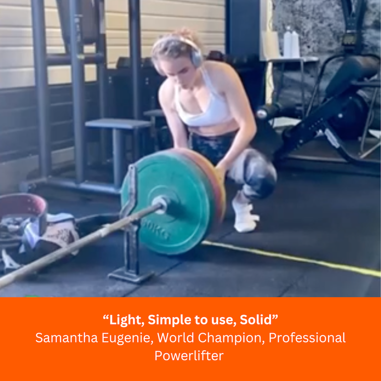 Samantha Eugenie, World Champion, Professional Powerlifter 